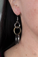 Harmoniously Handcrafted - Silver Earrings Paparazzi