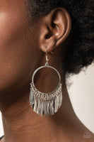 Radiant Chimes - Silver Earrings Paparazzi