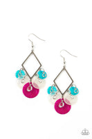 Pomp And Circumstance - Multi - Colored Earrings Paparazzi