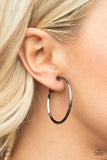 City Classic - Black Clip on Earrings Paparazzi