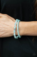 Cotton Candy Dreams - Blue Bracelets Paparazzi