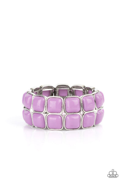 Double The DIVA-ttitude - Purple Bracelet Paparazzi