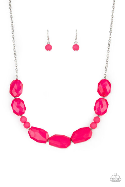 Melrose Melody - Pink Necklace Paparazzi