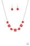 Trend Worthy - Red Necklace Paparazzi