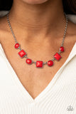 Trend Worthy - Red Necklace Paparazzi