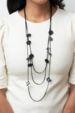 Alluring Luxe - Black Necklace Paparazzi