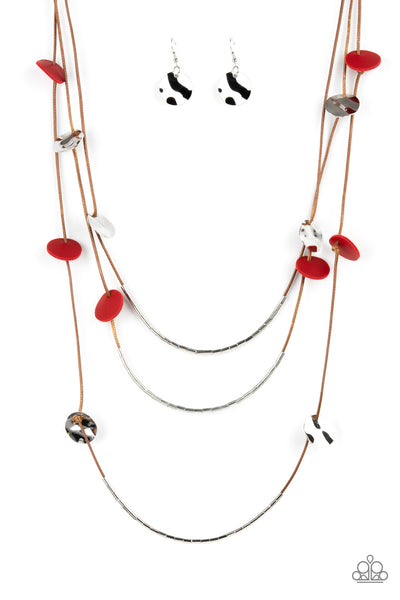 Alluring Luxe - Red Necklace Paparazzi