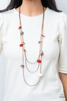 Alluring Luxe - Red Necklace Paparazzi