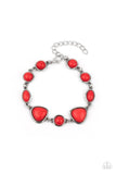 Eco-Friendly Fashionista - Red Bracelet Paparazzi