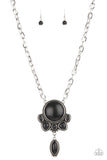 Geographically Gorgeous - Black Necklace Paparazzi