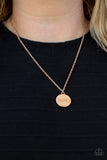 The Cool Mom - Rose Gold Necklace Paparazzi