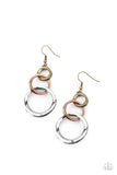 Harmoniously Handcrafted - Multi-colored Earrings Paparazzi