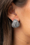Gorgeously Galleria - Silver Clip On Earrings Paparazzi