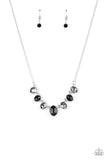 Material Girl Glamour - Black Necklace Paparazzi