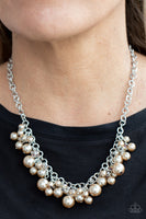 Positively PEARL-escent - Brown Necklace Paparazzi