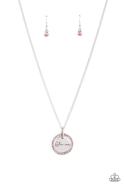 Glam-ma Glamorous - Pink Necklace Paparazzi