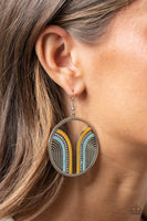 Delightfully Deco - Multi-Colored Earrings Paparazzi