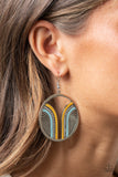 Delightfully Deco - Multi-Colored Earrings Paparazzi