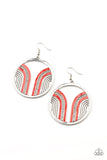 Delightfully Deco - Red Earrings Paparazzi