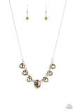 Material Girl Glamour - Brown Necklace Paparazzi