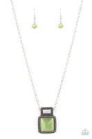 Ethereally Elemental - Green Necklace Paparazzi
