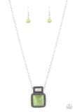 Ethereally Elemental - Green Necklace Paparazzi