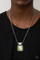 Ethereally Elemental - Green Necklace Paparazzi