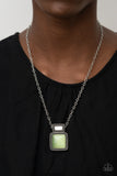 Ethereally Elemental - Green Necklace Paparazzi
