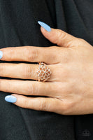 Prana Paradise - Rose Gold Ring Paparazzi