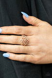 Prana Paradise - Rose Gold Ring Paparazzi