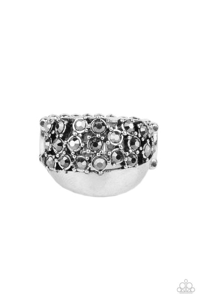 Prismatically Motley - Silver Ring Paparazzi