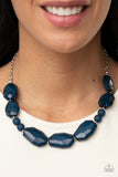 Melrose Melody - Blue Necklace Paparazzi