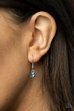 A Mothers Heart - Blue Heart Necklace Paparazzi