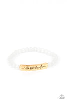 Family is Forever - Gold Bracelet Paparazzi