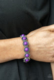 Polished Promenade - Purple Bracelet Paparazzi