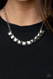 Radiance Squared - Silver Necklace Paparazzi