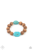 Abundantly Artisan - Blue Bracelet Paparazzi