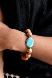 Abundantly Artisan - Blue Bracelet Paparazzi