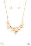 Fairytale Affair - Gold Necklace Paparazzi