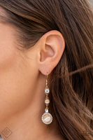 Epic Elegance - Gold Earrings Paparazzi