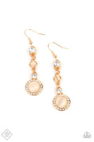 Epic Elegance - Gold Earrings Paparazzi