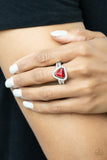 Elevated Engagement - Red Ring Paparazzi