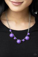 Prismatically POP-tastic - Purple Necklace Paparazzi