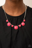 Prismatically POP-tastic - Pink Necklace Paparazzi