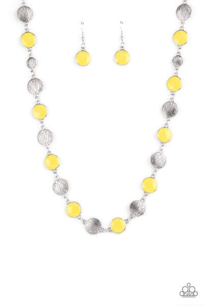 Harmonizing Hotspot - Yellow Necklace Paparazzi