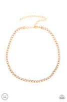 Starlight Radiance - Gold Necklace Paparazzi