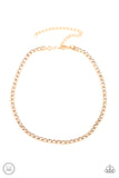 Starlight Radiance - Gold Necklace Paparazzi