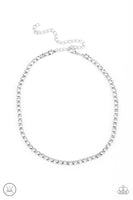 Starlight Radiance - White Necklace Paparazzi