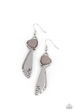 Going-Green Goddess - Silver Earrings Paparazzi