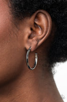 On The Brink - Black Earrings Paparazzi